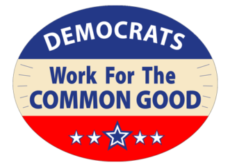 SCDC Thank Democrats Bumper Sticker: Working for the Common Good