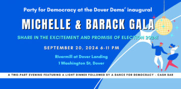 Dover Democrats 2024 Michelle and Barack Gala