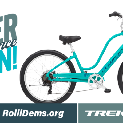 The Rollinsford Democrats are raffling a Trek Townie Go! e-bike!